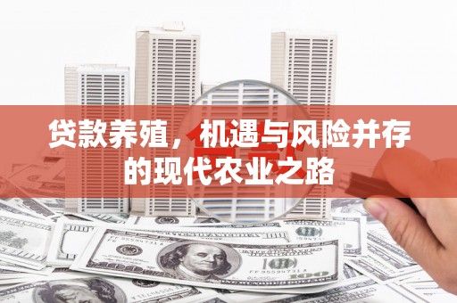 盐源贷款养殖，机遇与风险并存的现代农业之路