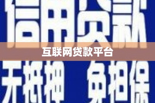盐源互联网贷款平台