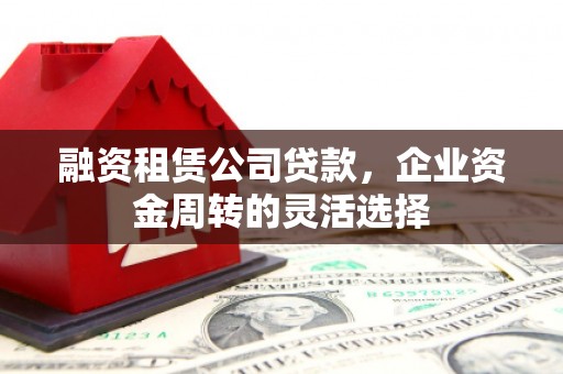 盐源融资租赁公司贷款，企业资金周转的灵活选择