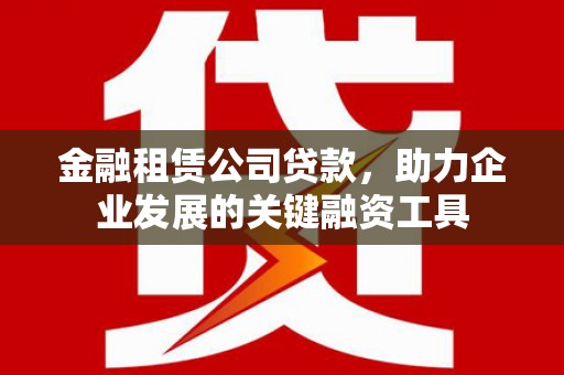 盐源金融租赁公司贷款，助力企业发展的关键融资工具