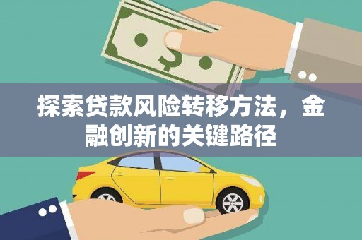 盐源探索贷款风险转移方法，金融创新的关键路径