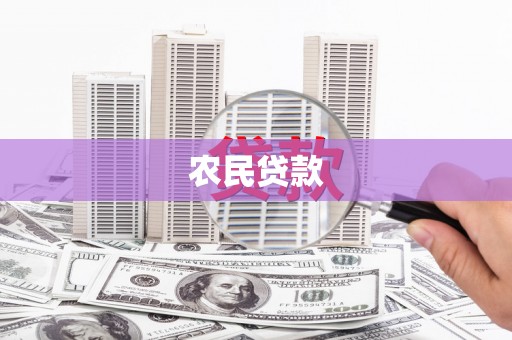 盐源农民贷款