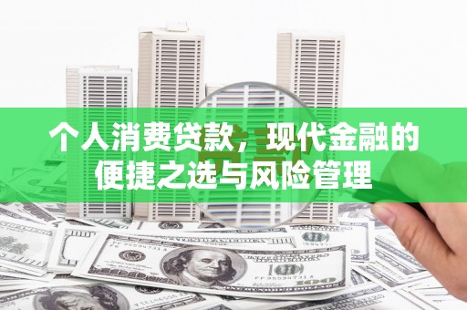 盐源个人消费贷款，现代金融的便捷之选与风险管理