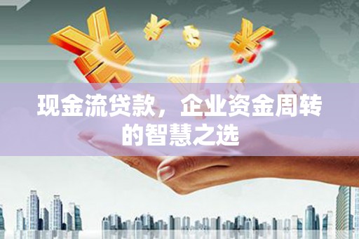 盐源现金流贷款，企业资金周转的智慧之选