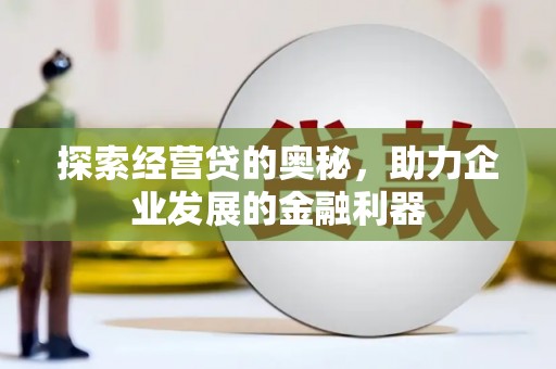 盐源探索经营贷的奥秘，助力企业发展的金融利器