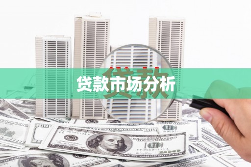 盐源贷款市场分析
