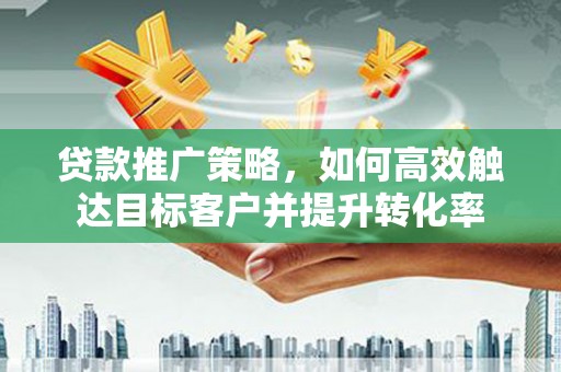 盐源贷款推广策略，如何高效触达目标客户并提升转化率