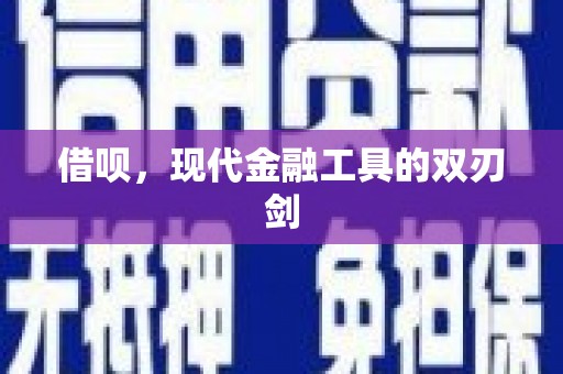 盐源借呗，现代金融工具的双刃剑
