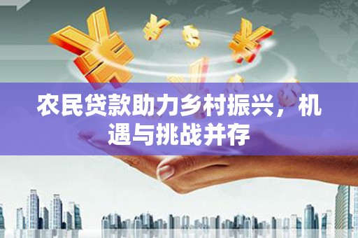 盐源农民贷款助力乡村振兴，机遇与挑战并存