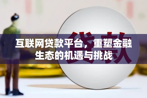 盐源互联网贷款平台，重塑金融生态的机遇与挑战
