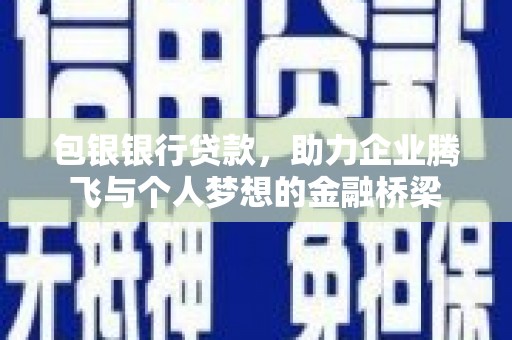 盐源包银银行贷款，助力企业腾飞与个人梦想的金融桥梁