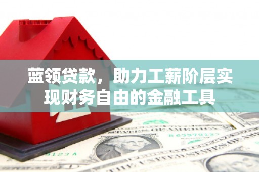 盐源蓝领贷款，助力工薪阶层实现财务自由的金融工具