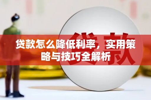 盐源贷款怎么降低利率，实用策略与技巧全解析