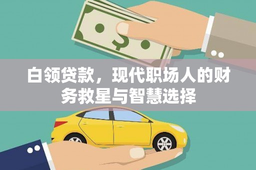 盐源白领贷款，现代职场人的财务救星与智慧选择