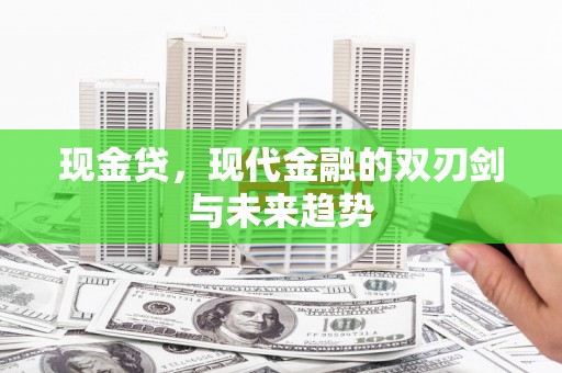 盐源现金贷，现代金融的双刃剑与未来趋势