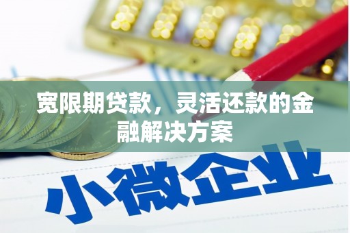 盐源宽限期贷款，灵活还款的金融解决方案