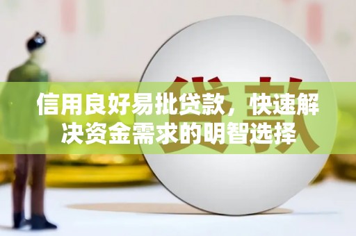 盐源信用良好易批贷款，快速解决资金需求的明智选择