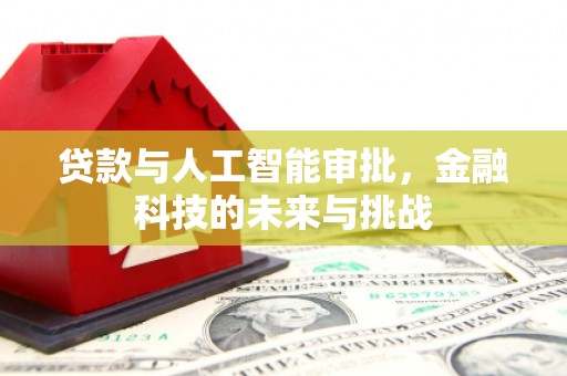 盐源贷款与人工智能审批，金融科技的未来与挑战