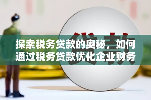 盐源探索税务贷款的奥秘，如何通过税务贷款优化企业财务
