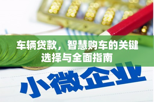盐源车辆贷款，智慧购车的关键选择与全面指南