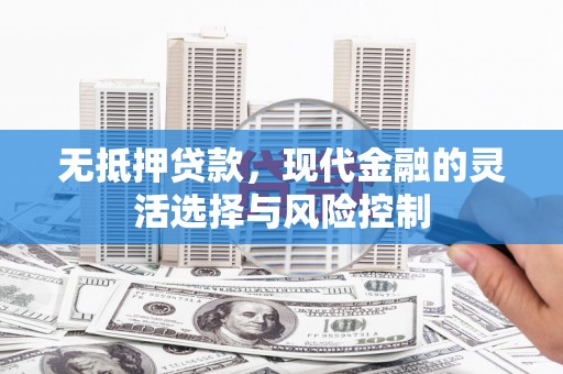 盐源无抵押贷款，现代金融的灵活选择与风险控制