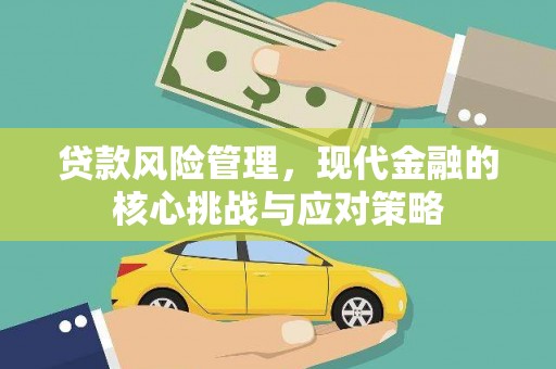 盐源贷款风险管理，现代金融的核心挑战与应对策略