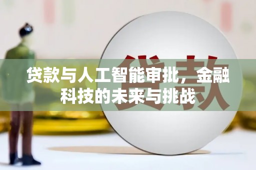 盐源贷款与人工智能审批，金融科技的未来与挑战