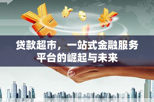 盐源贷款超市，一站式金融服务平台的崛起与未来