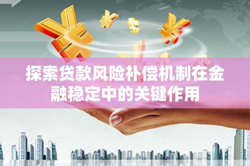 盐源探索贷款风险补偿机制在金融稳定中的关键作用