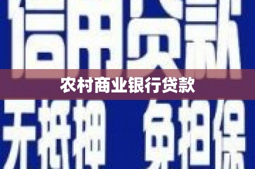 盐源农村商业银行贷款